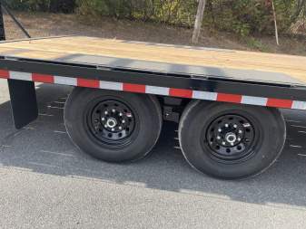 New 2026 BWISE EH824-14 Equipment Trailer