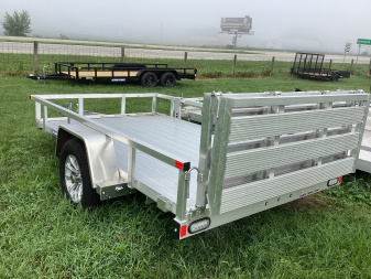 New 2025 SURE-TRAC 72 x 10 Aluminum Utility Trailer
