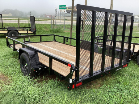 New 2025 Sure-Trac 82 x 12 Utility Trailer