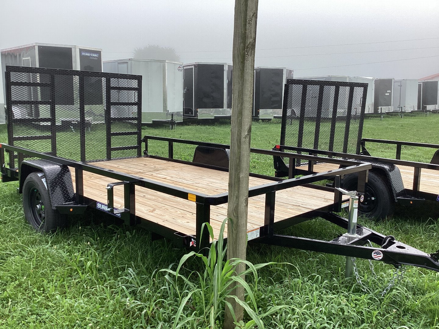 New 2025 Sure-Trac 82 x 12 Utility Trailer