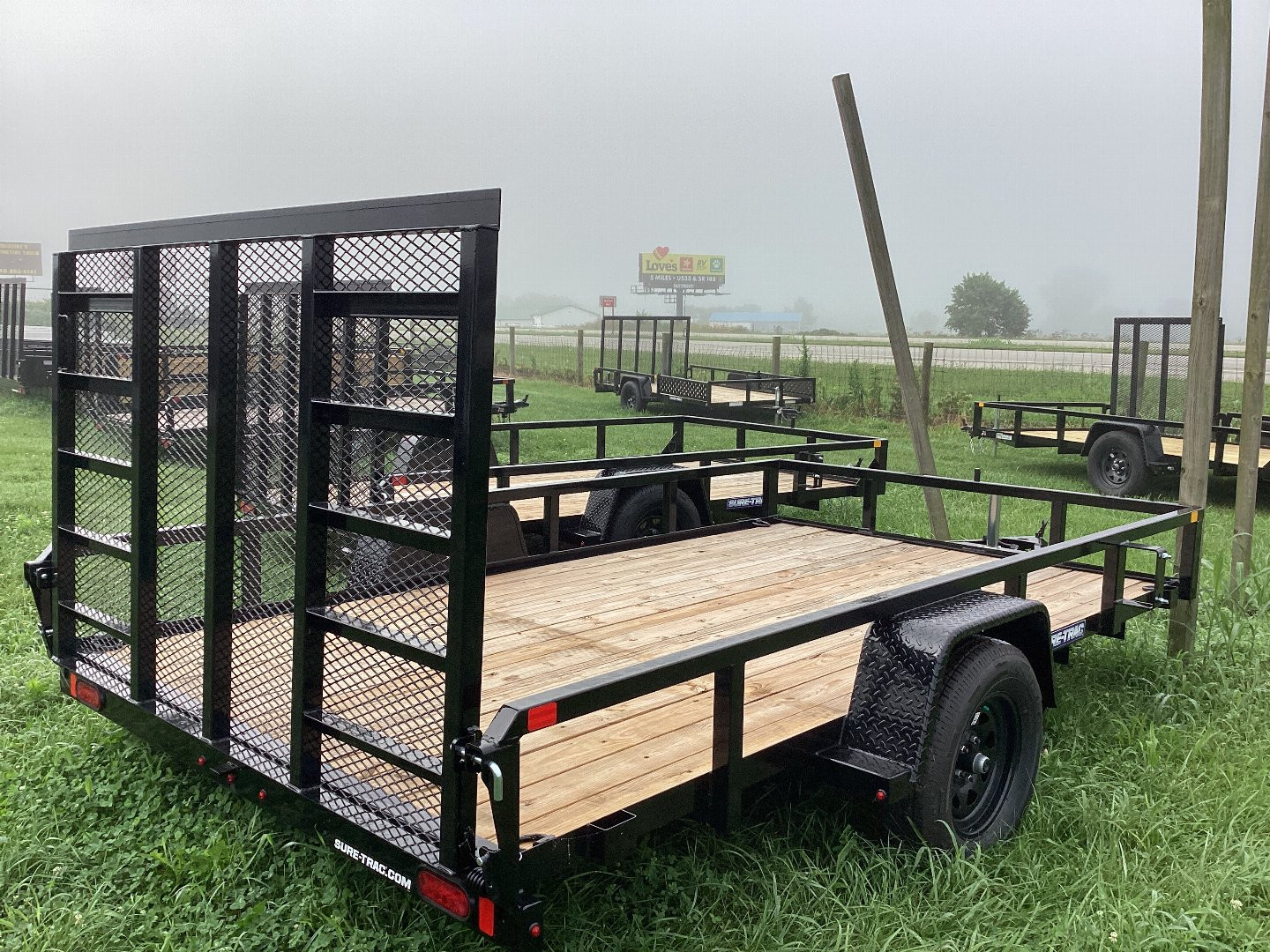 New 2025 Sure-Trac 82 x 12 Utility Trailer