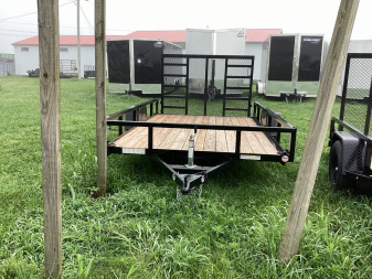 New 2025 Sure-Trac 82 x 12 Utility Trailer