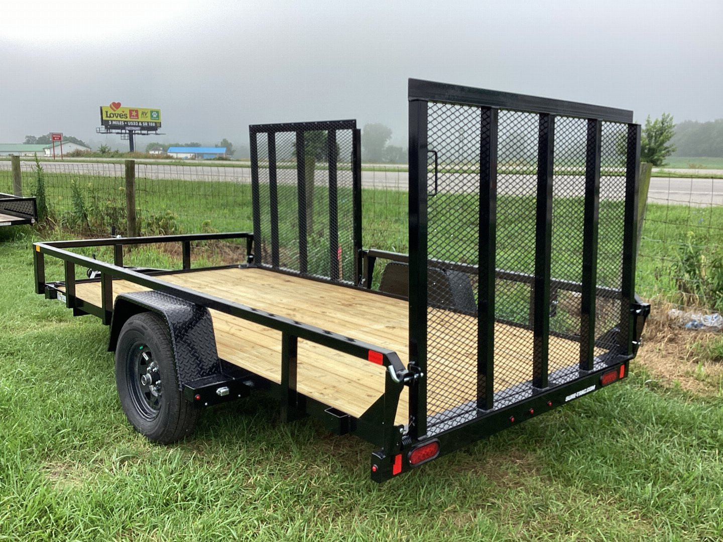 New 2025 Sure-Trac 72 x 12 Utility Trailer