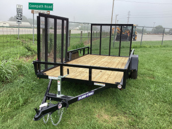 New 2025 Sure-Trac 72 x 12 Utility Trailer
