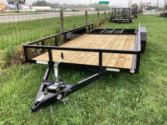 New 2025 Sure-Trac 82 x 16 Utility Trailer