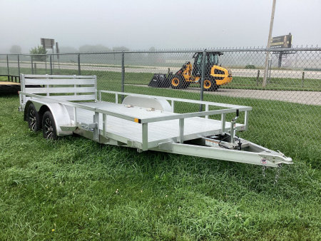 New 2025 SURE-TRAC 82 x 16 Aluminum Utility Trailer