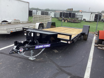 New 2025 Sure-Trac 78 x 12 +4 Equipment Trailer