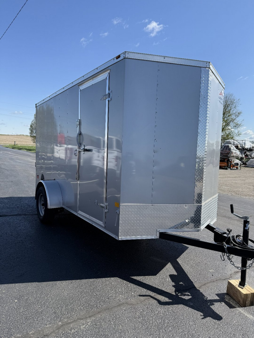Used 2024 American Hauler 6 X 12 Cargo / Enclosed Trailer