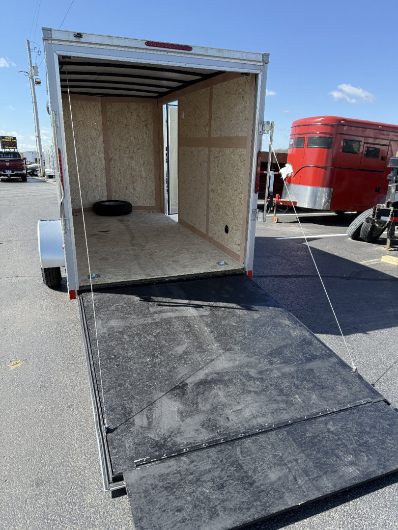 Used 2024 American Hauler 6 X 12 Cargo / Enclosed Trailer