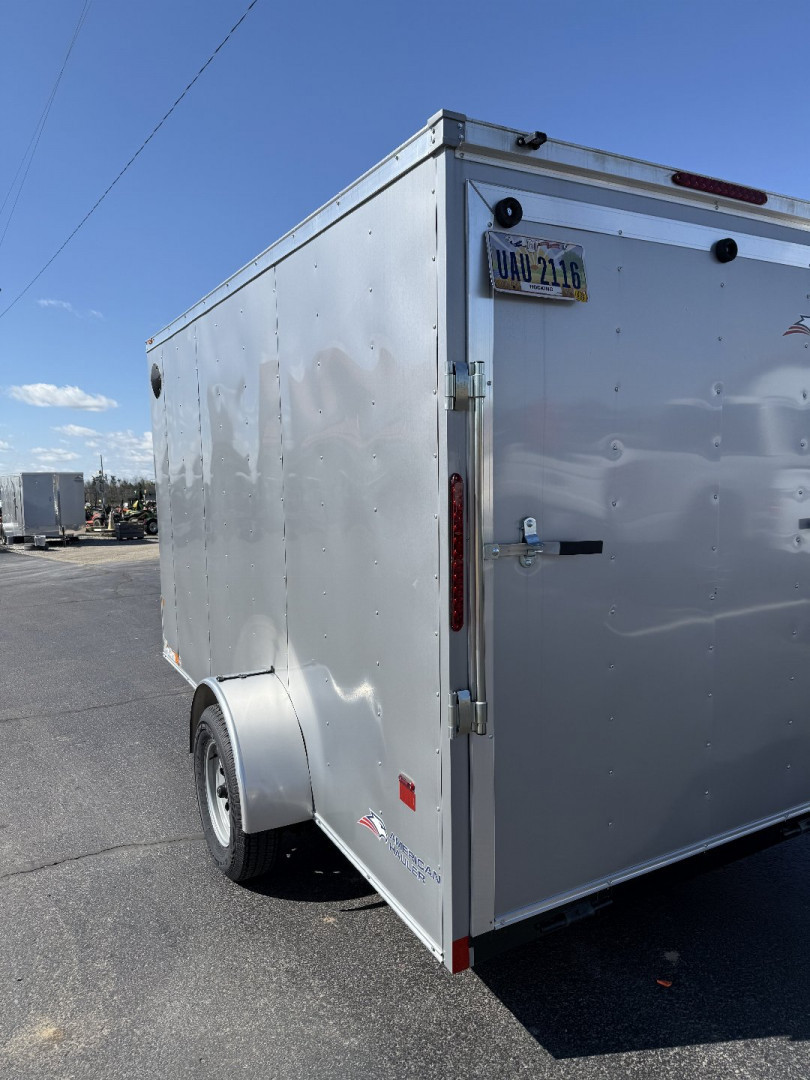 Used 2024 American Hauler 6 X 12 Cargo / Enclosed Trailer