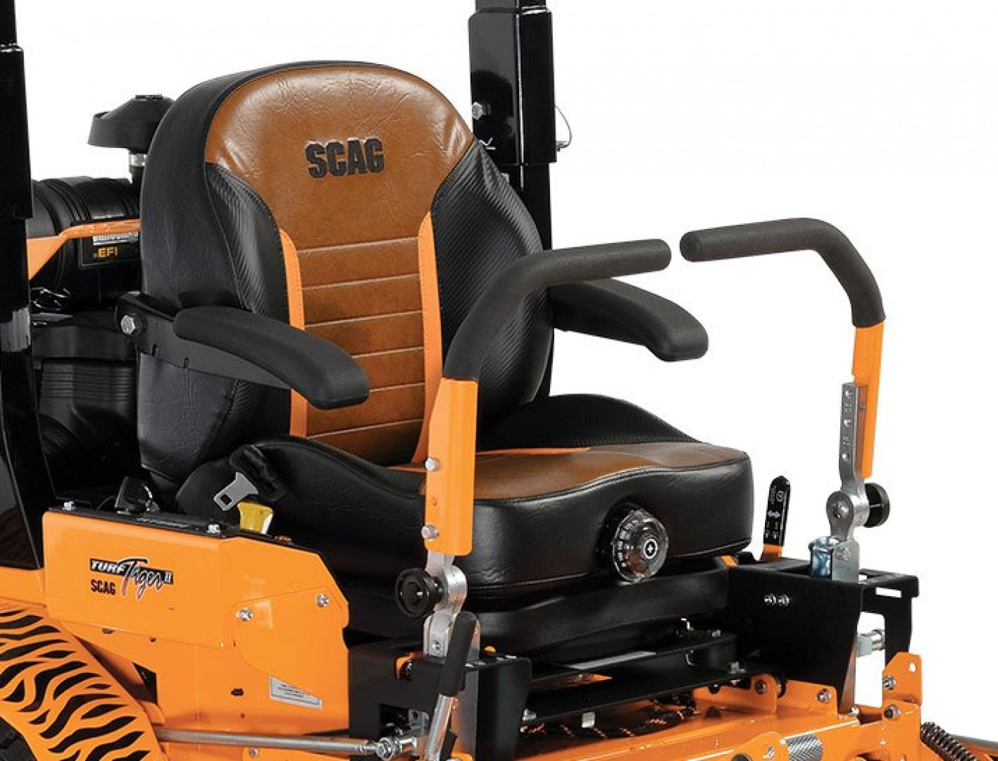 New 2025 Scag Power Equipment TURF TIGER STTII-61V-40BV-EFI Lawn Mowers