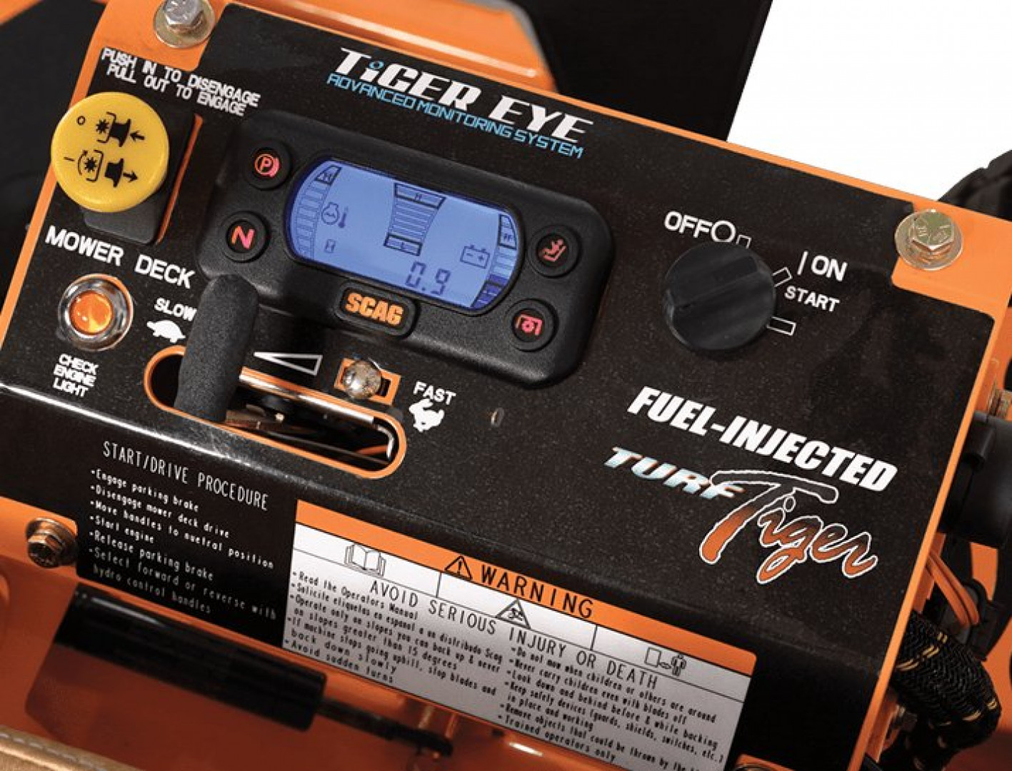 New 2025 Scag Power Equipment TURF TIGER STTII-61V-40BV-EFI Lawn Mowers