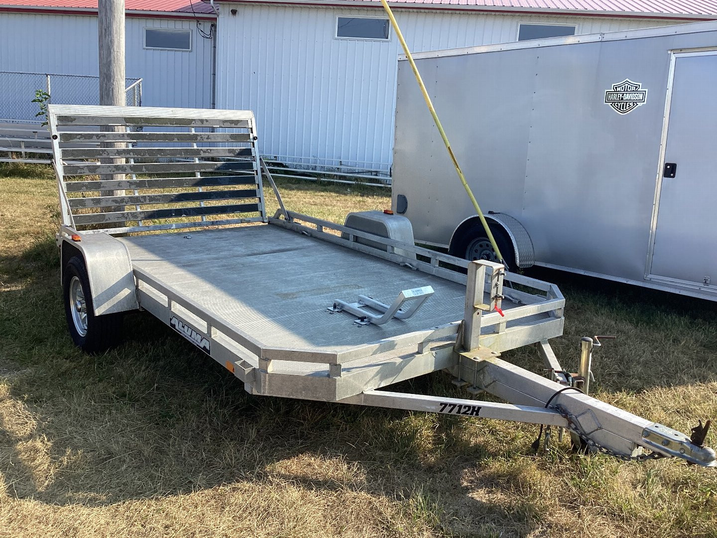 Used 2016 Aluma 7712H Equipment Trailer