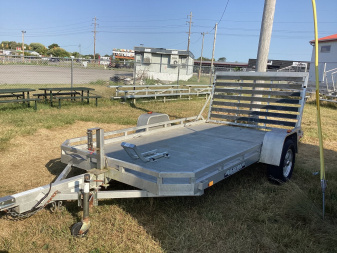 Used 2016 Aluma 7712H Equipment Trailer