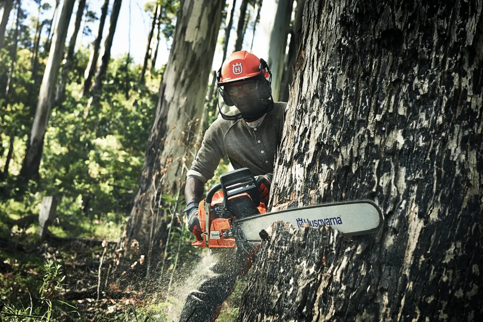 New 2023 Husqvarna 390 XP with 24-Inch Bar Chainsaw