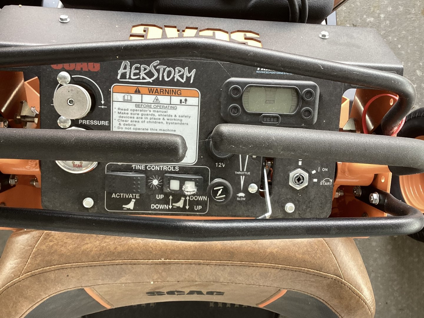 New 2024 Scag Power Equipment SCAG AERSTORM AERATOR AS30-23CV Lawn Equipment