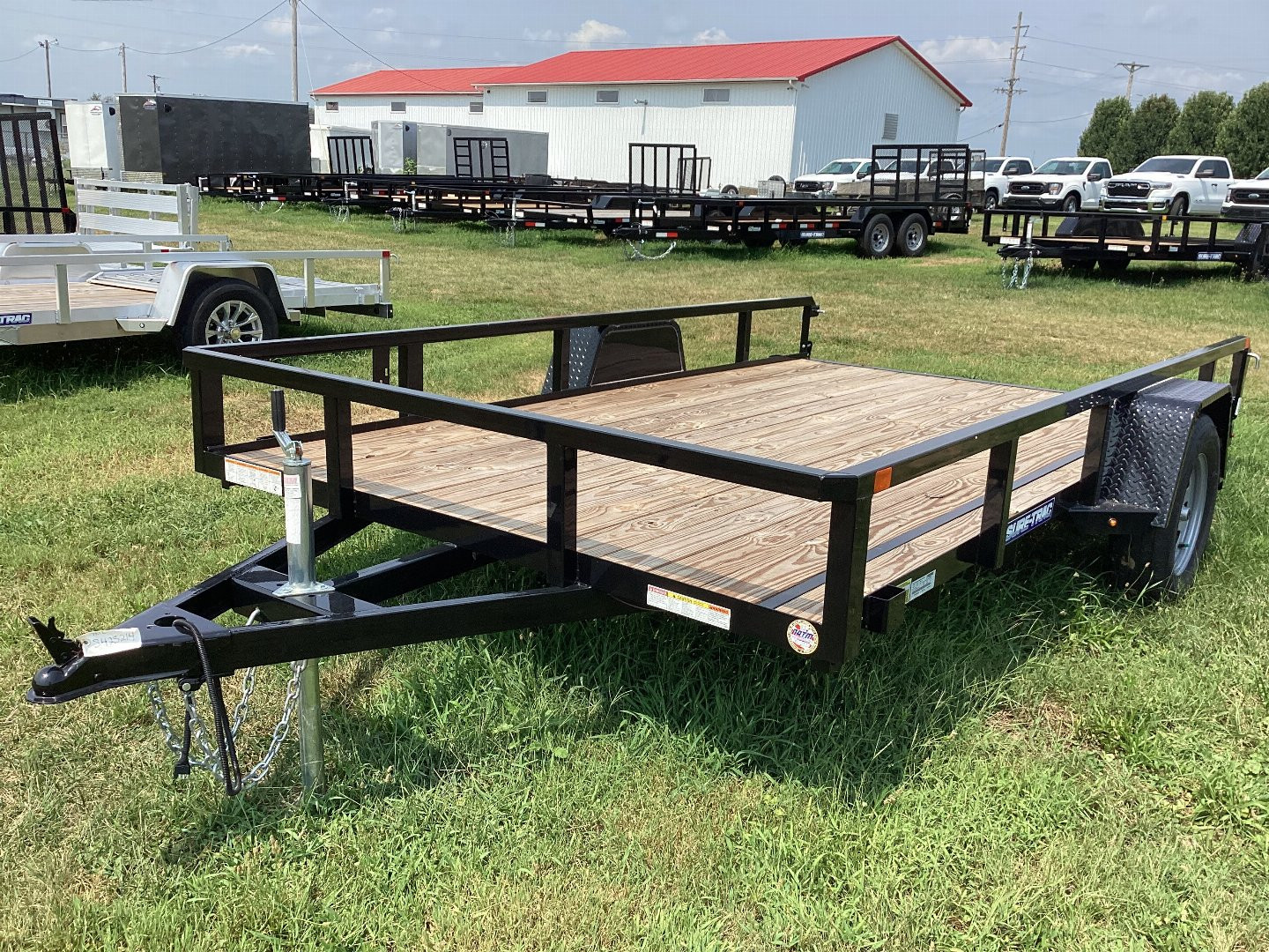 New 2024 Sure-Trac 82 X 12 Utility Trailer