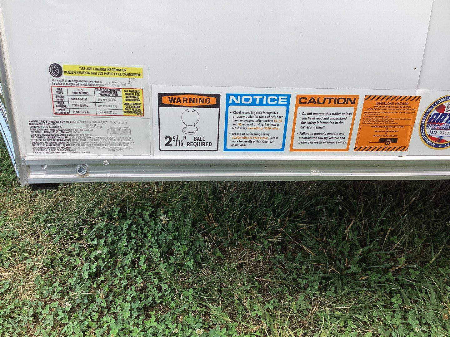 New 2024 American Hauler Arrow Cargo / Enclosed Trailer