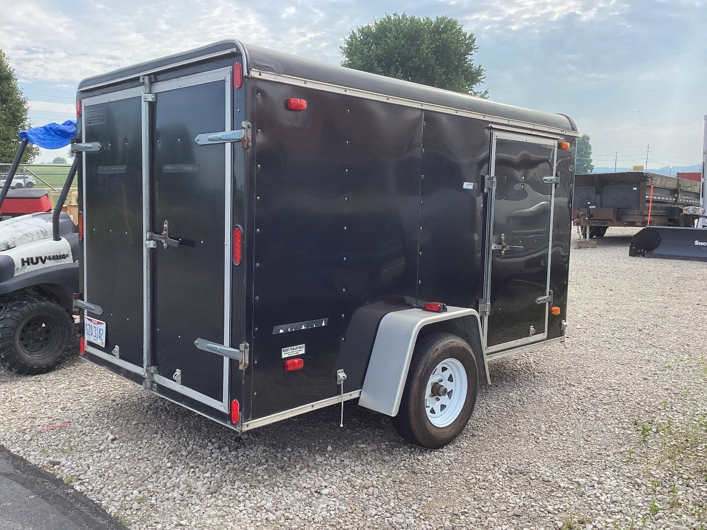 Used 2003 Haulmark TS6X10DS2 Cargo / Enclosed Trailer