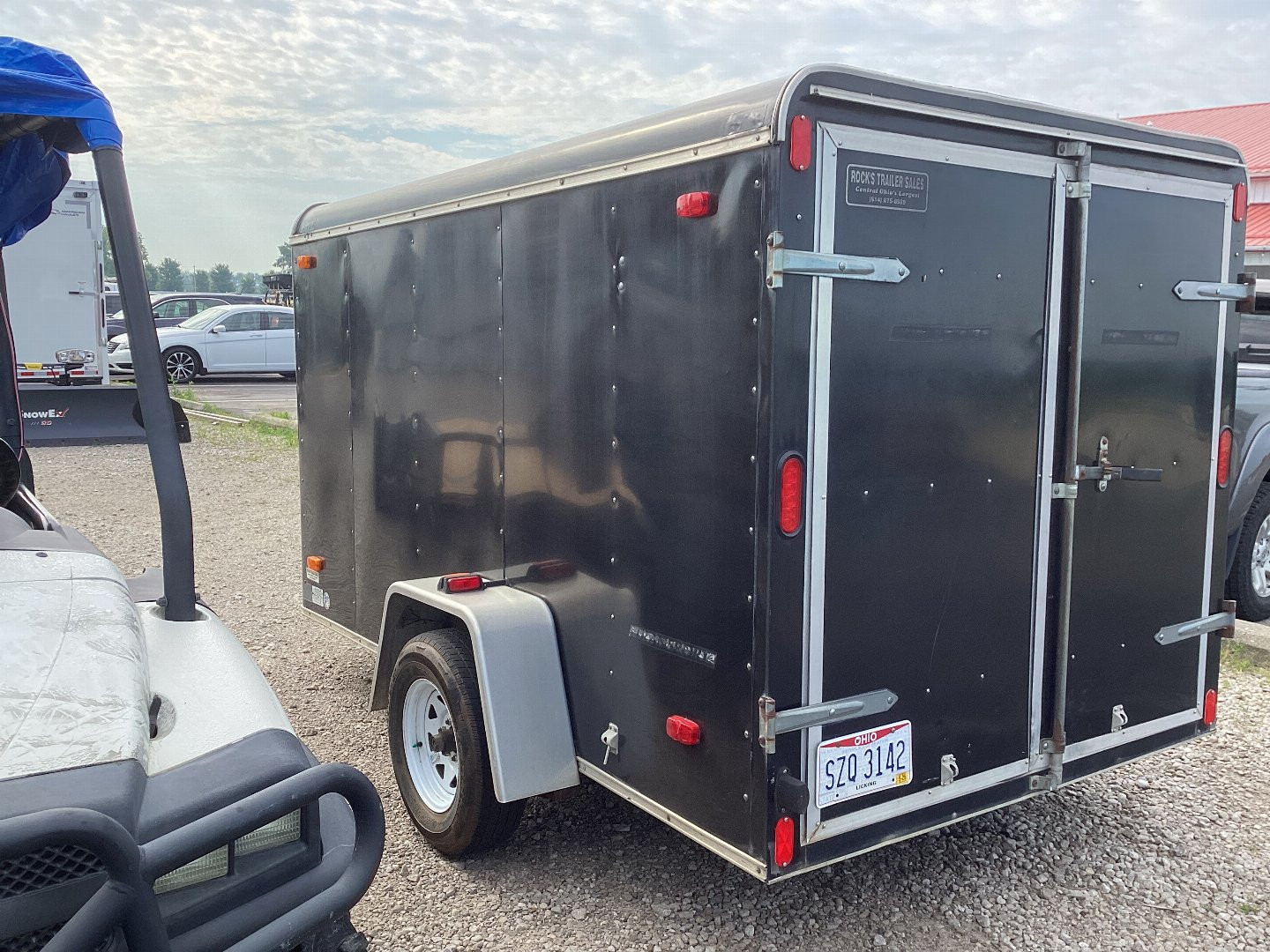 Used 2003 Haulmark TS6X10DS2 Cargo / Enclosed Trailer