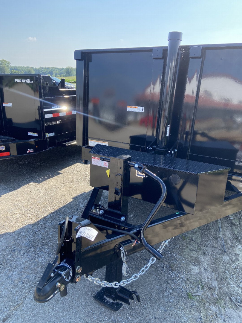 New 2024 Sure-Trac 82 IN x 14 HD Low Profile Dump Trailer  14K Telescopic