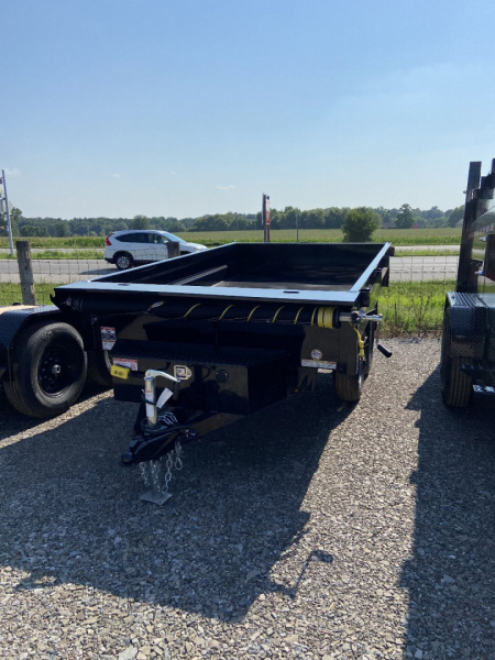 New 2024 SURE-TRAC 6 x 10 SD Low Profile Dump Trailer 10K Single Ram Dump Trailer