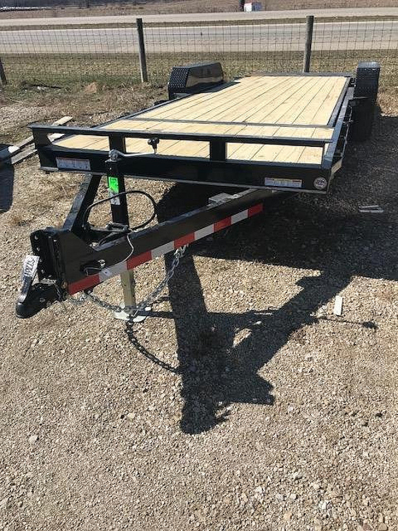 New 2026 Sure-Trac 82 X 18 + 4 14K Tilt Bed Equipment Equipment Trailer