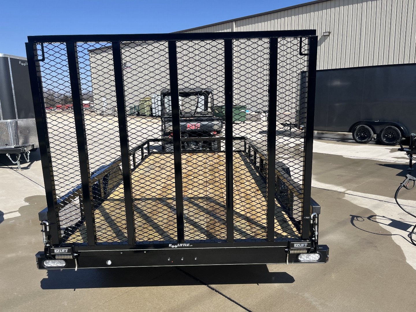 New 2025 Doolittle 77 X 14 TUBE TOP Utility Trailer