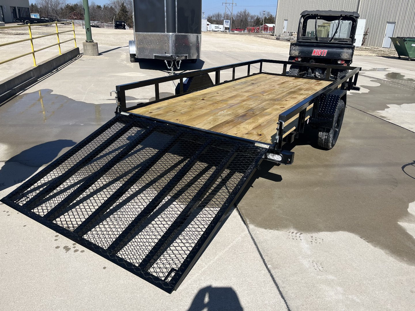 New 2025 Doolittle 77 X 14 TUBE TOP Utility Trailer