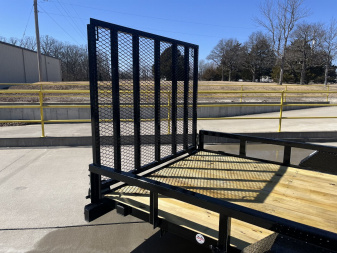 New 2025 Doolittle 77 X 14 TUBE TOP Utility Trailer