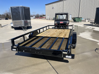 New 2025 Doolittle 77 X 14 TUBE TOP Utility Trailer