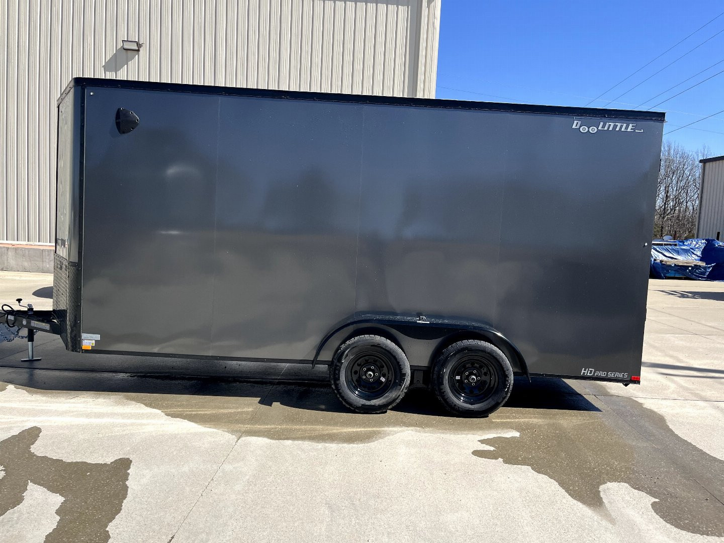 New 2025 Doolittle 7 X 16 BLACKOUT Cargo / Enclosed Trailer