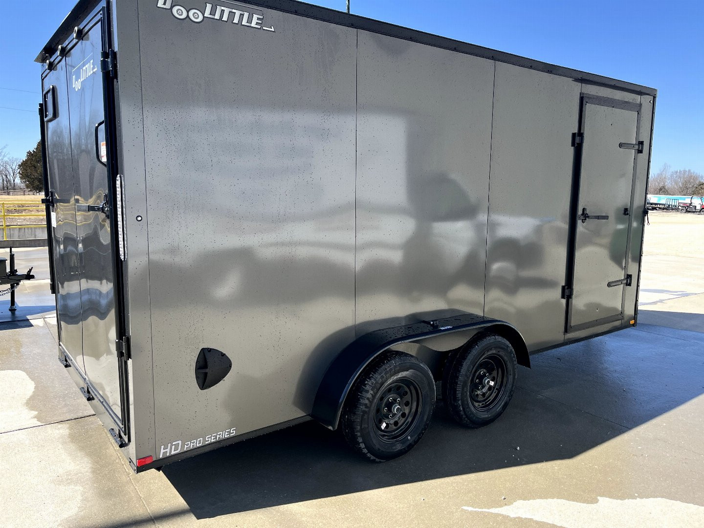 New 2025 Doolittle 7 X 16 BLACKOUT Cargo / Enclosed Trailer