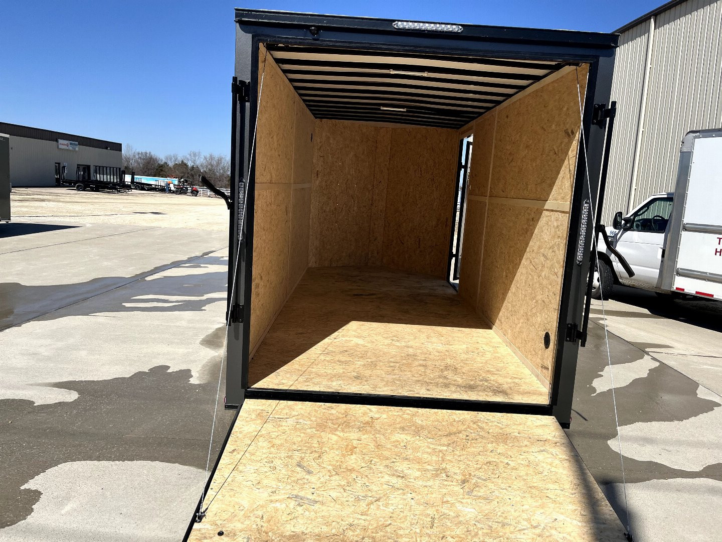New 2025 Doolittle 7 X 16 BLACKOUT Cargo / Enclosed Trailer