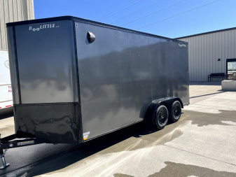 New 2025 Doolittle 7 X 16 BLACKOUT Cargo / Enclosed Trailer