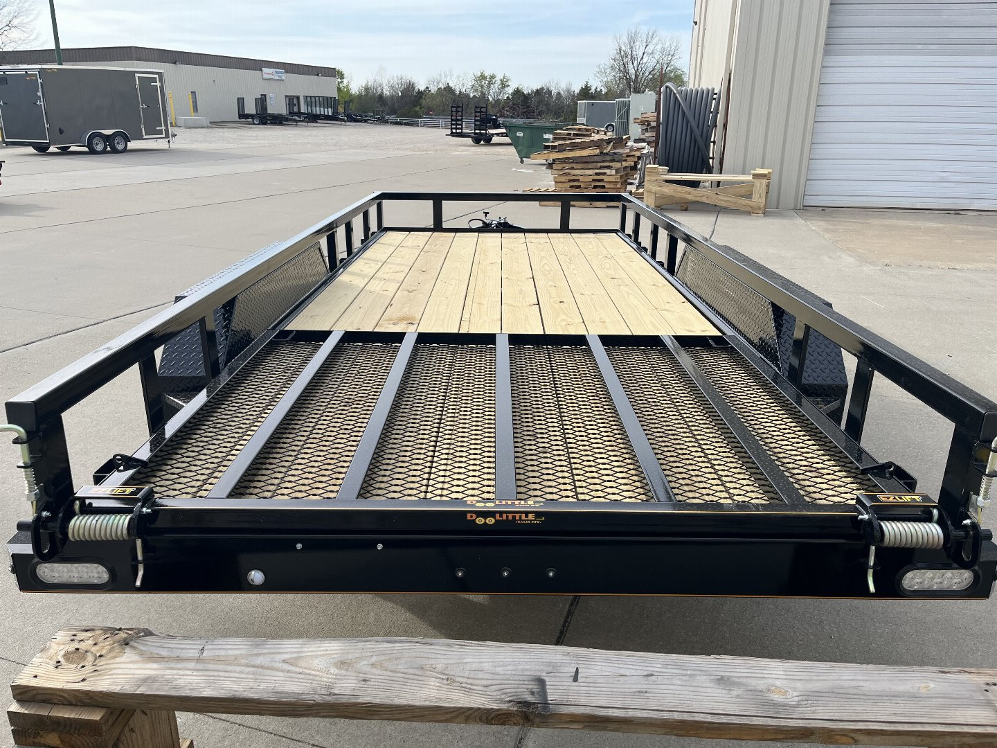 New 2024 Doolittle 77X16 7K Utility Trailer