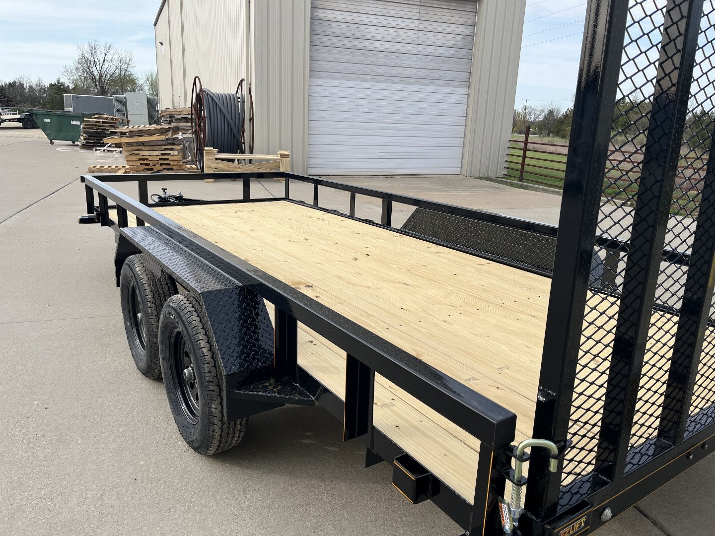 New 2024 Doolittle 77X16 7K Utility Trailer