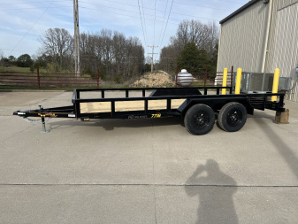 New 2024 Doolittle 77X16 7K Utility Trailer