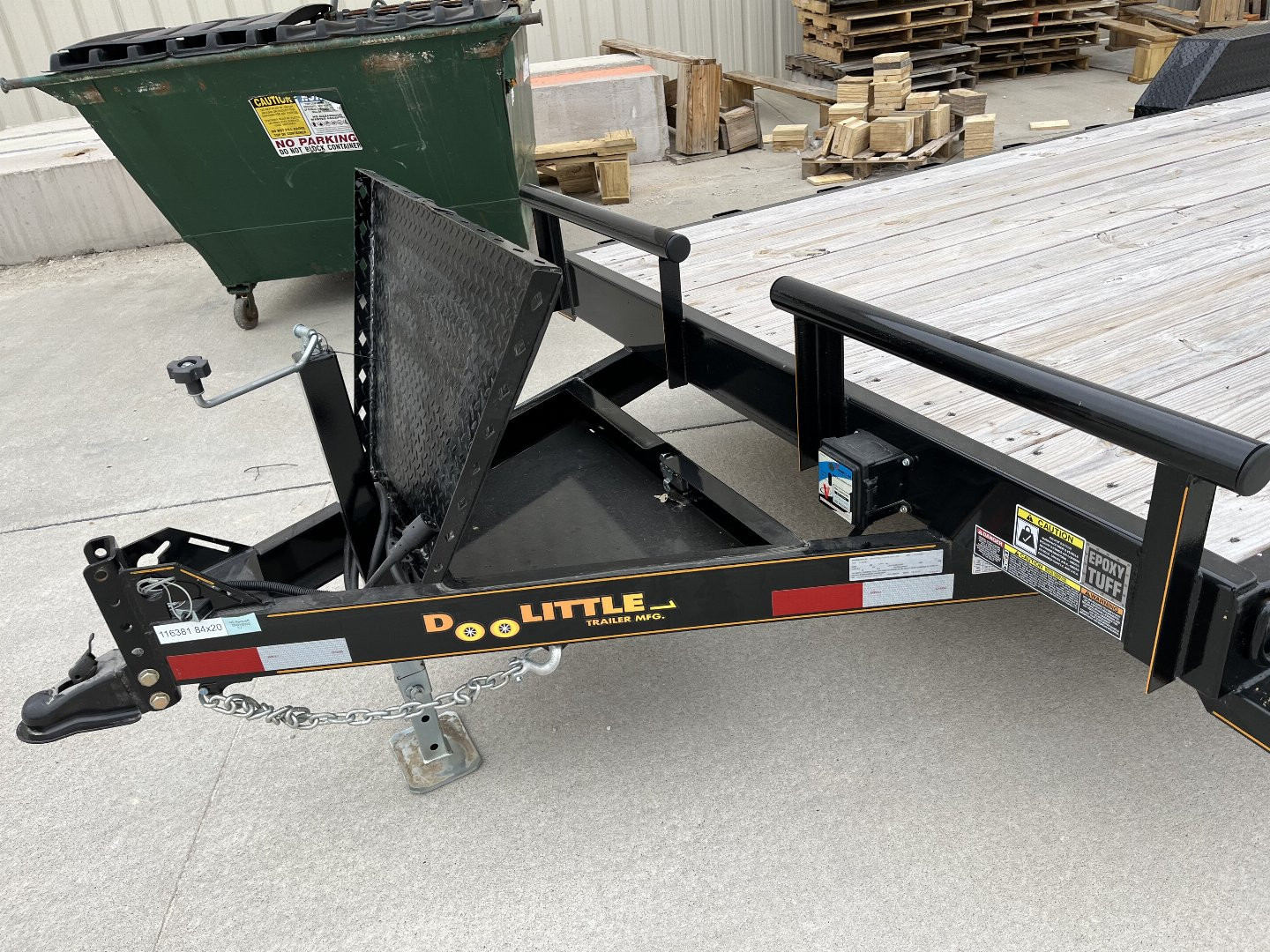 New 2024 DOOLITTLE TRAILERS 84 x 20 (18+2) 10K EXTREME Equipment Trailer