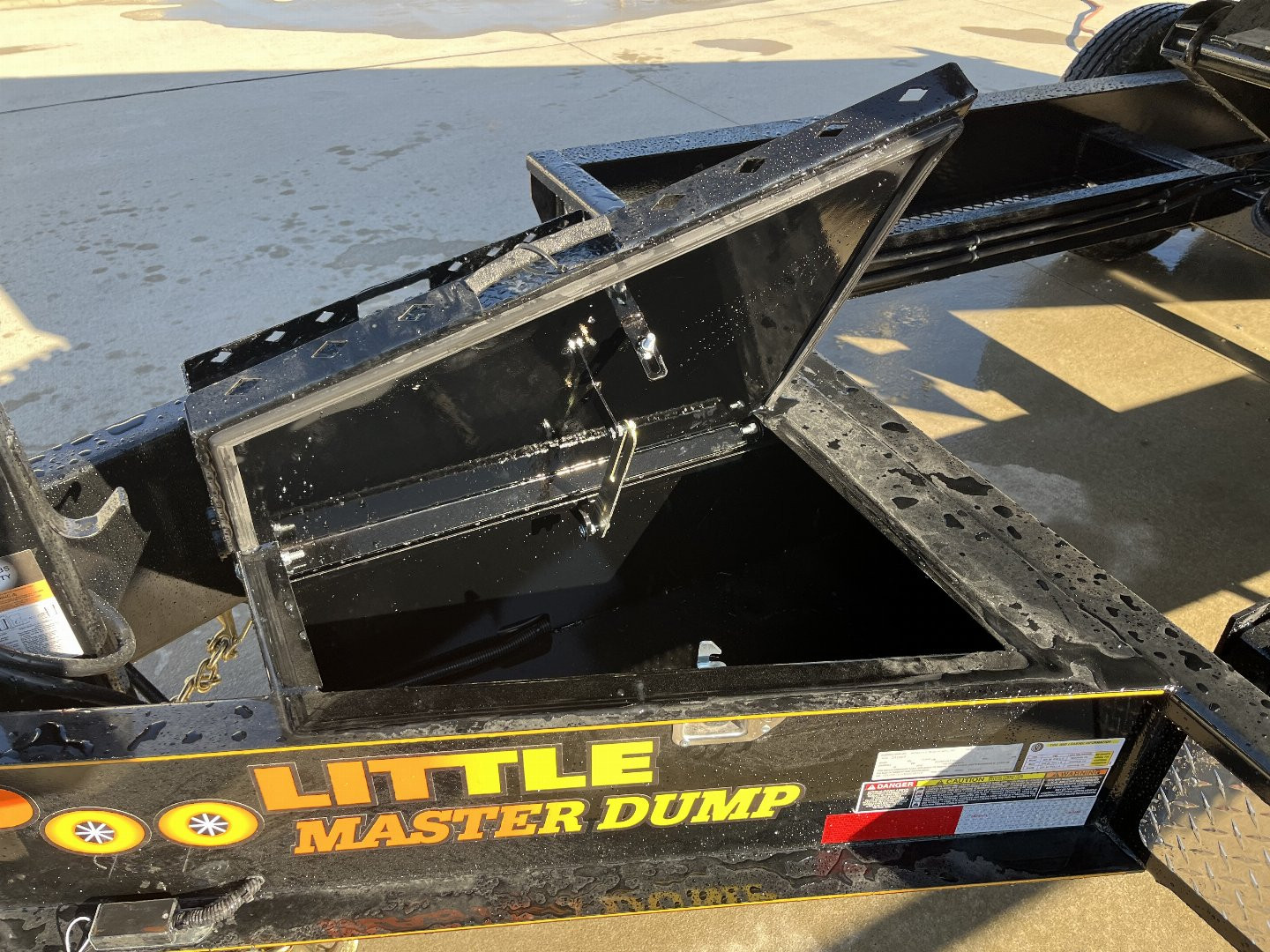 New 2024 DOOLITTLE TRAILERS 82 x 14 14K SCISSOR LIFT Dump Trailer