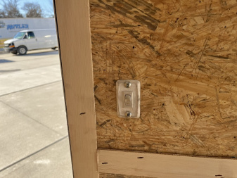 New 2024 DOOLITTLE 6 x 12 SILVER FROST RAISED ROOF Cargo / Enclosed Trailer