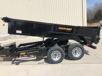 New 2023 Doolittle 72 X 12 10K Master Dump Trailer
