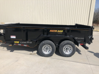 New 2023 Doolittle 72 X 12 10K Master Dump Trailer