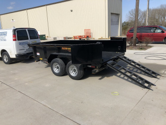New 2023 Doolittle 72 X 12 10K Master Dump Trailer