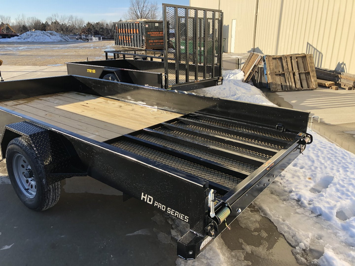 New 2024 Doolittle 77 X 14 2990 SS Utility Trailer