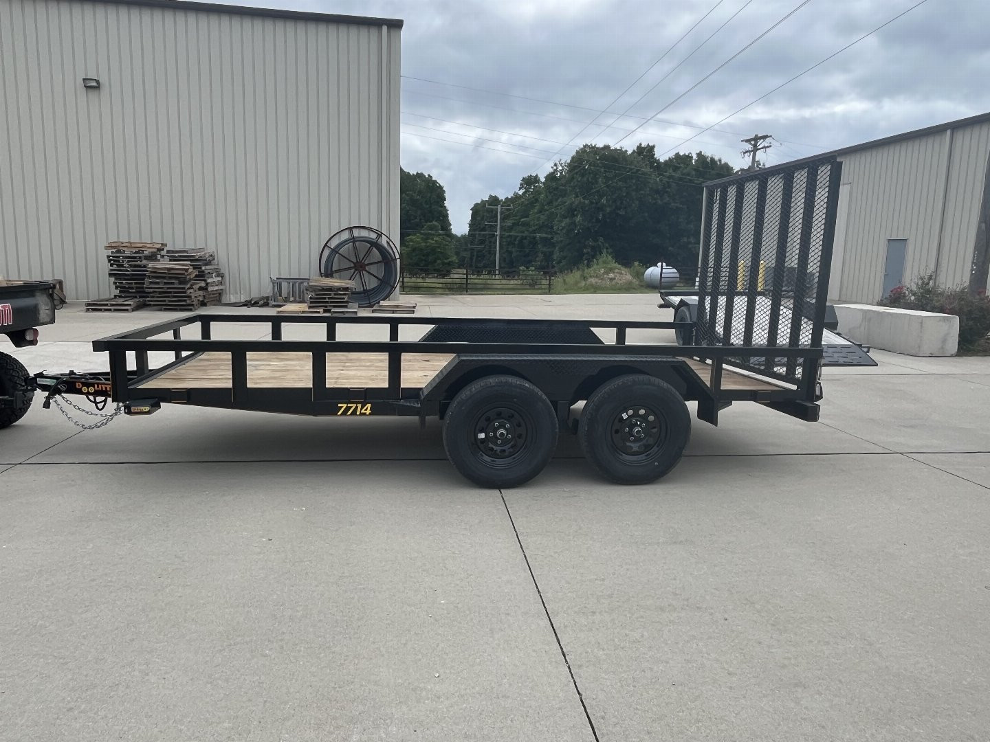 New 2024 DOOLITTLE TRAILERS 77 X 14 7K TUBE TOP Utility Trailer