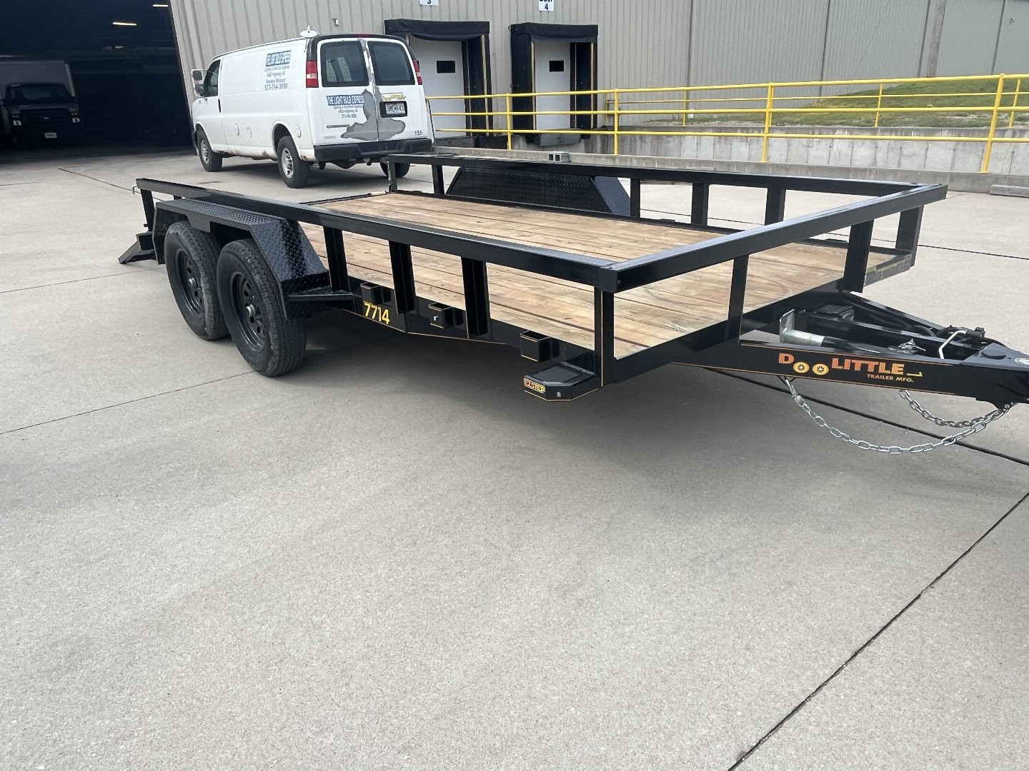 New 2024 DOOLITTLE TRAILERS 77 X 14 7K TUBE TOP Utility Trailer