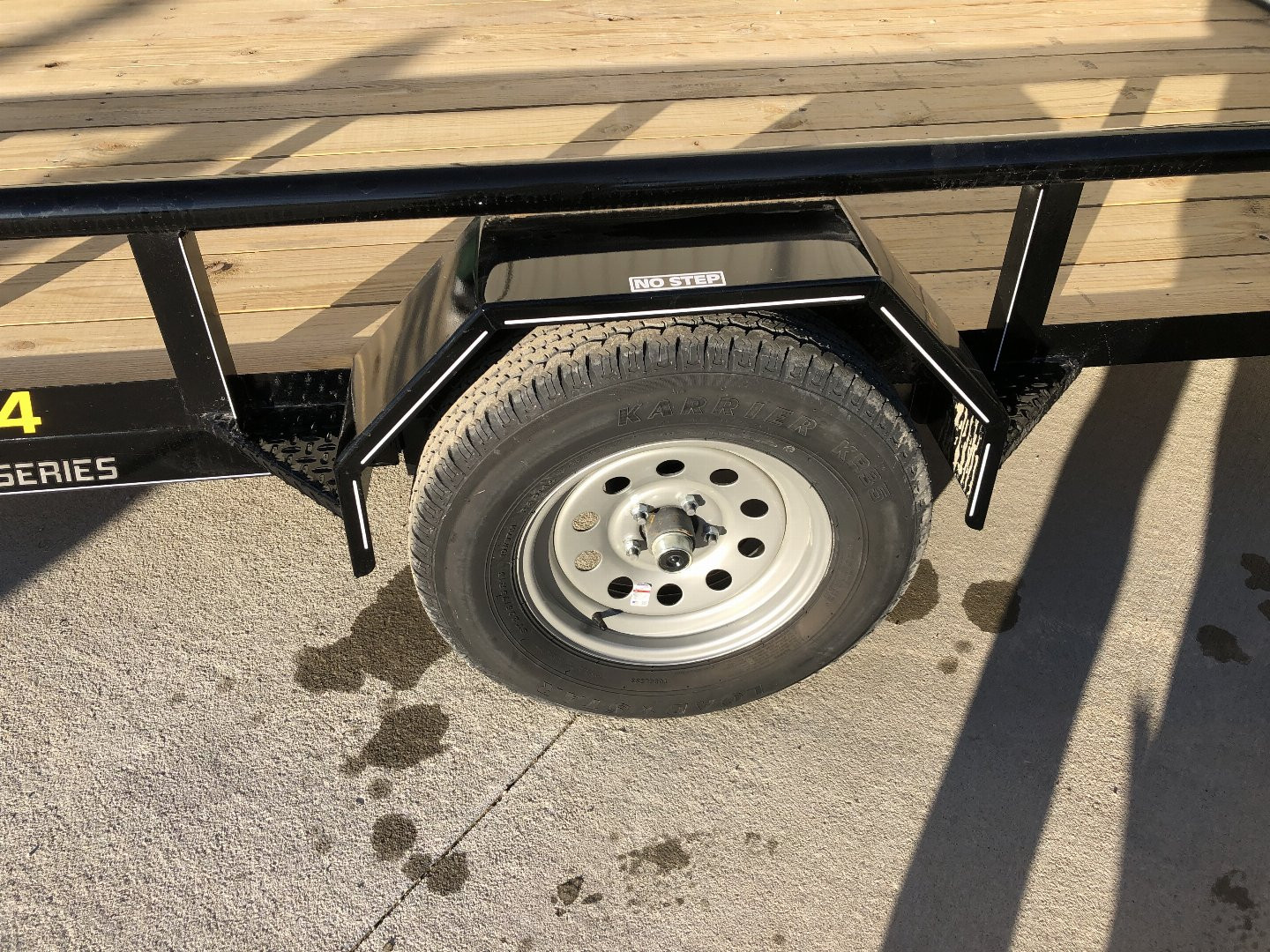 New 2024 Doolittle 77 x 14 2990 LB TUBE TOP Utility Trailer