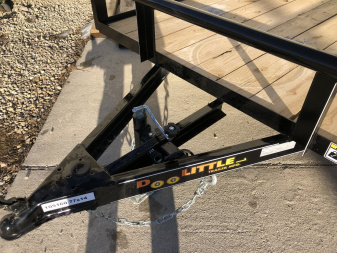 New 2024 Doolittle 77 x 14 2990 LB TUBE TOP Utility Trailer