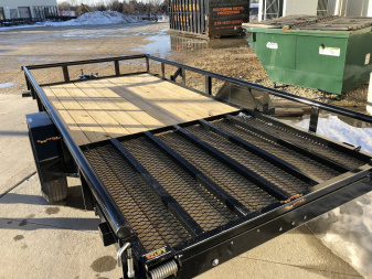 New 2024 Doolittle 77 x 14 2990 LB TUBE TOP Utility Trailer